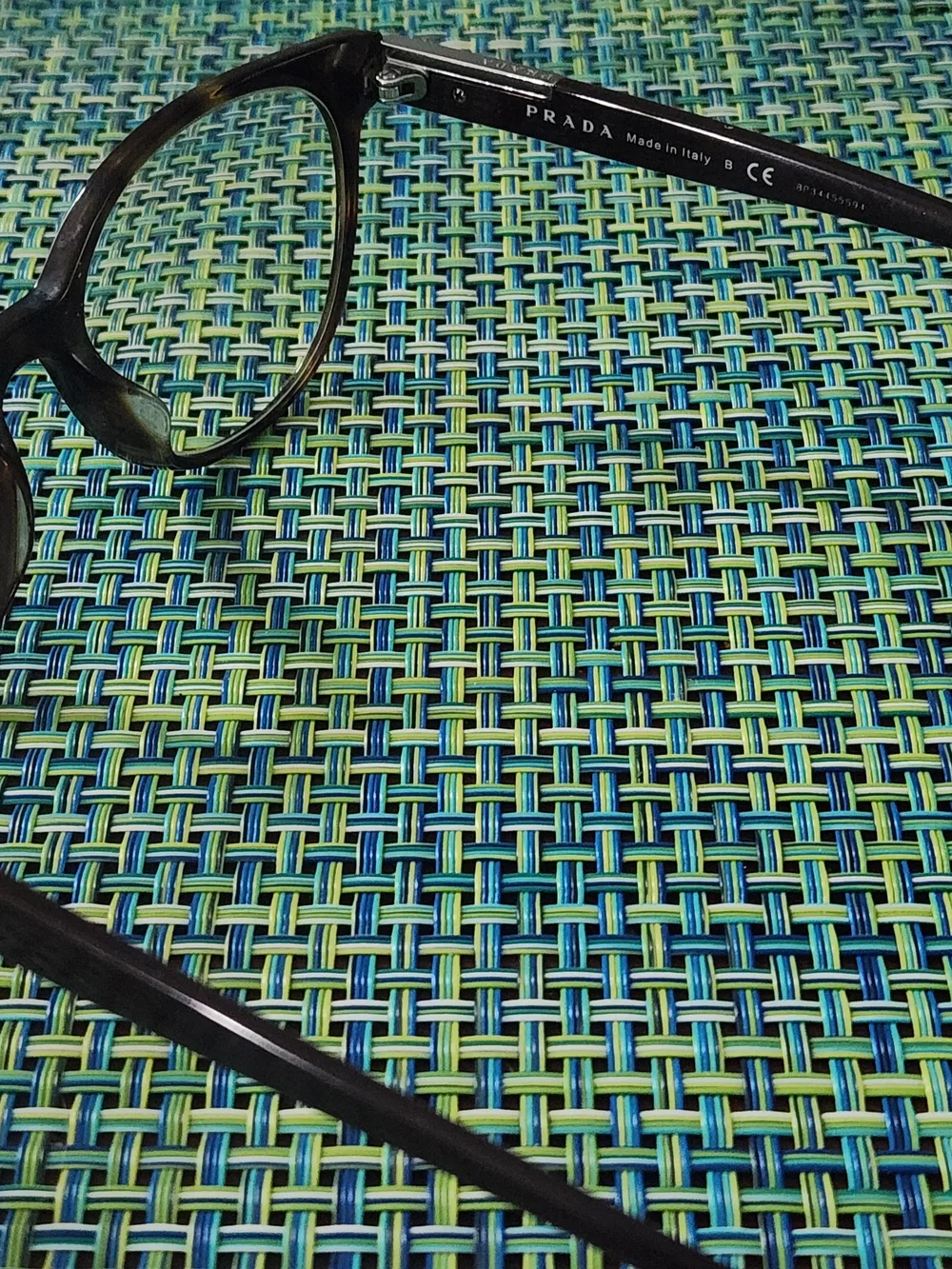 Prada Women's Tortoiseshell Round Eyeglasses